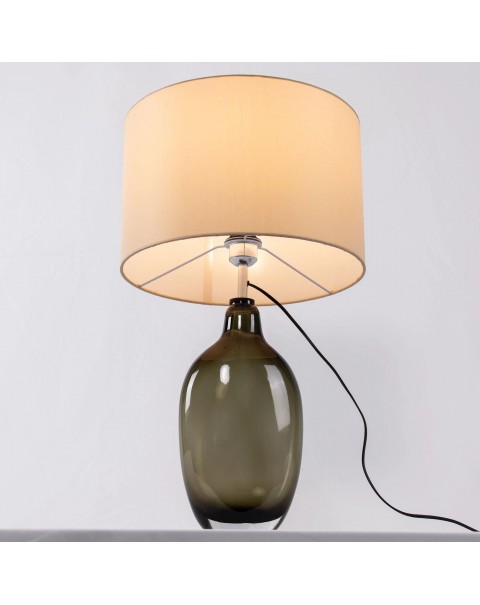 Post-modern light luxury glazed table lamp living room bedroom bedside lamp model room hotel designer cozy modern luxury