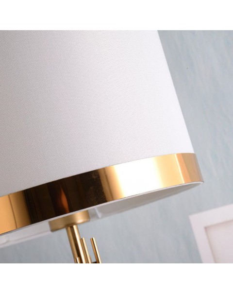 Light luxury post-modern creative table lamp bedside lamp American bedroom home European simple living room sample room decorative lamps