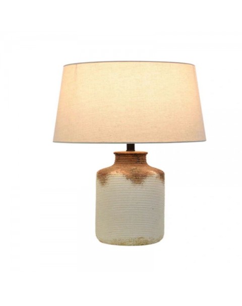 Pottery pot wabi-sabi style ceramic table lamp simple modern living room bedroom bedside lamp B&B hotel designer ornaments