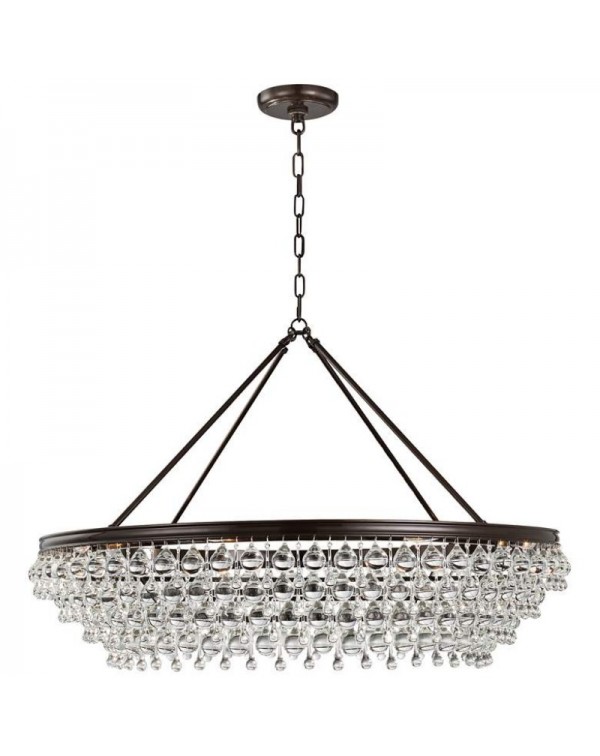 American simple dining room crystal chandelier des...